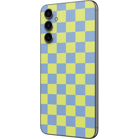 Neon Checkered Galaxy A14 5G Skin